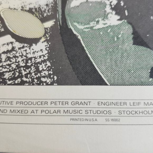 Led Zeppelin In Through The Out Door Vinyl Album  SS 16002 First Press 1979 - Picture 9 of 15